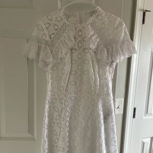 Sandro white dress